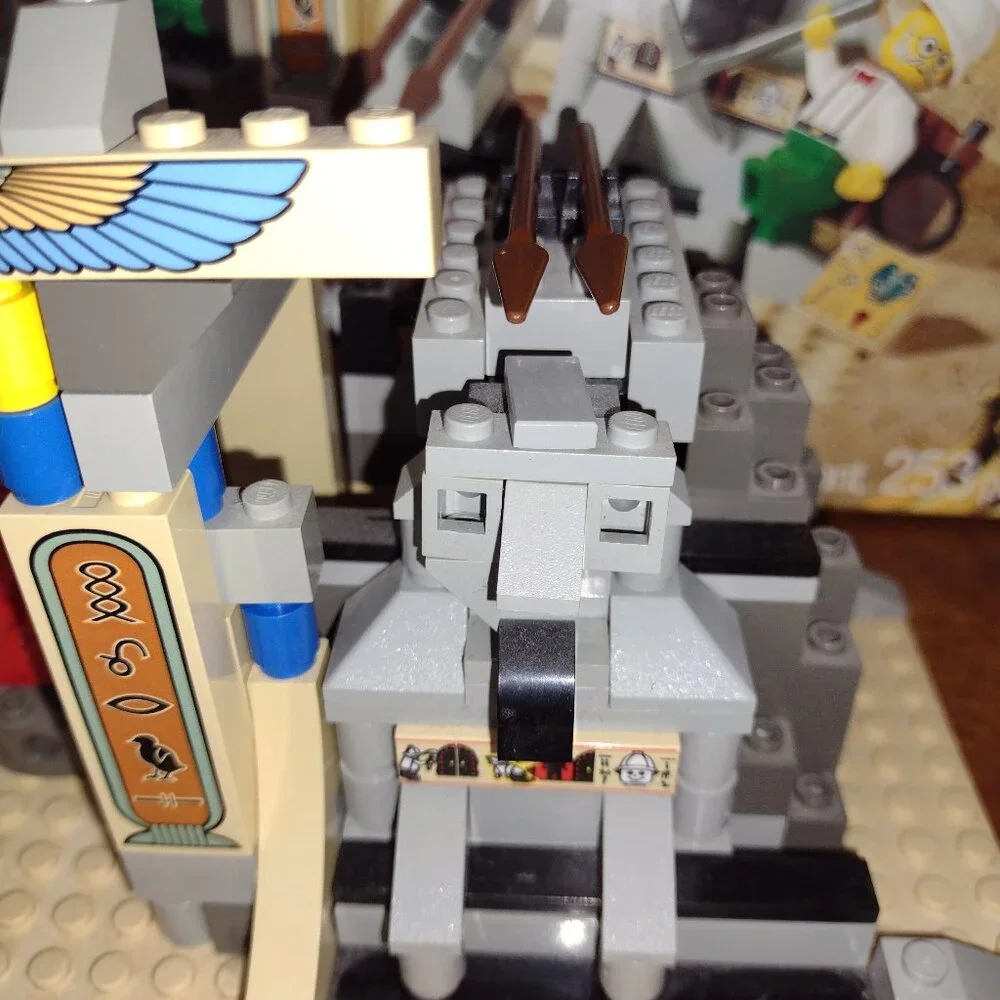 Like new Lego Mummy's Tomb Egyptian with original box and instructions, retired